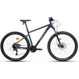 29 Jant Carraro Crx 924 Dağ Bisikleti | 40 cm Kadro | 24 Vites | Hidrolik Disk Fren | Parıltılı Lacivert-Bronz | Blc Bisiklet - Renkli
