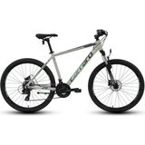 29 Jant Carraro Force 920 Dağ Bisikleti | 44 cm Kadro | 21 Vites | Hidrolik Disk Fren | Mat Gri-Yeşil-Siyah | Blc Bisiklet - Renkli