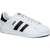 29055 Beyaz - Siyah Erkek Sneaker Spor Ayakkabı
