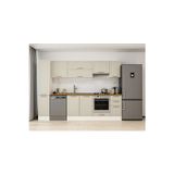 290X210 Cm Klasik Mebran Mutfak Dolabı Beyaz Mb-E90B40S40-1 Mebran | Kumtaşı - Suntalam