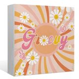 294-XQ-MuHe-groovy Ahşap Stand Dekoratif Tabelalar ve Plaketler