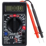 29425 - Tenon DT-830D Dc/ac Voltaj Akim Ölçer Dijital Multimetre Ölçü Aleti - Siyah Kasa