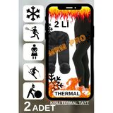 2Adet Içi Polar Pamuklu Termal Tayt