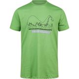 2AS Alex Baskılı Erkek Sıfır Yaka T-Shirt 016 - 3XL - Yeşil