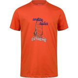 2AS Alex Baskılı Erkek Sıfır Yaka T-Shirt 042 - 4XL - Turuncu