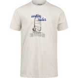 2AS Alex Baskılı Erkek Sıfır Yaka T-Shirt 042 - Kum