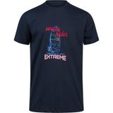 2AS Alex Baskılı Erkek Sıfır Yaka T-Shirt 042 - M - Lacivert