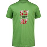2AS Alex Baskılı Erkek Sıfır Yaka T-Shirt 047 - M - Yeşil