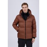 2AS Angelo Erkek Down Ceket Kahverengi - 2XL