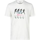 2AS As Alex Baskılı Erkek Sıfır Yaka T-Shirt Beyaz - M