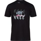 2as As Alex Baskılı Erkek Sıfır Yaka T-Shirt Siyah - M