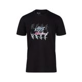 2as As Alex Baskılı Erkek Sıfır Yaka T-Shirt Siyah