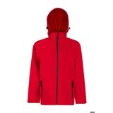 2AS Bauer İnce Softshell Çocuk Mont Kırmızı
