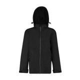 2AS Bauer İnce Softshell Çocuk Mont Siyah