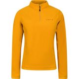 2AS Camila Kadın Yarım Fermuarlı İnce Polar Sweatshirt Hardal