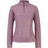 2AS Camila Kadın Yarım Fermuarlı İnce Polar Sweatshirt Lila