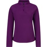 2AS Camila Kadın Yarım Fermuarlı İnce Polar Sweatshirt Mor
