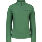 2AS Camila Kadın Yarım Fermuarlı Ince Polar Sweatshirt Yeşil - XS