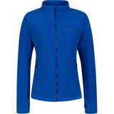 2AS Cara Kadın Tam Fermuarlı Ince Polar Sweatshirt Mavi - XL
