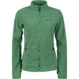 2AS Cara Kadın Tam Fermuarlı Ince Polar Sweatshirt Yeşil