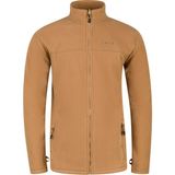 2AS Chestert Erkek Tam Fermuarlı Ince Polar Sweatshırt Camel