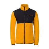 2AS Cliff Erkek Parçalı Ince Polar Sweatshirt Hardal