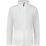 2AS Crystal Çocuk Tam Fermuarlı İnce Polar Sweatshirt Beyaz