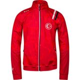 2AS Fırat Milli Takım Kırmızı Fermuarlı Erkek Sweatshirt