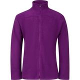 2AS Larry Erkek Tam Fermuarlı Polar Sweatshirt Mor