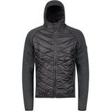 2AS Lucas Erkek Kapşonlu Tam Fermuarlı Sweat Siyah - XL - Renkli