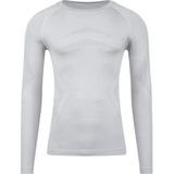 2AS Men Heatwave Seamless Erkek Termal Üst Gri Dikişsiz T-Shirt Konforlu Malzeme ile