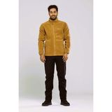 2AS Saka Tam Fermuarlı Erkek Polar Sweatshirt - Altın