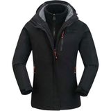 2As Sparkle Kadın 3İn1 Ceket Su Geçirmez Özellikli Outdoor Kullanım İçin S Beden - Karışık