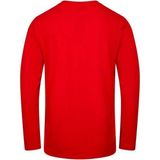 2AS Vernon Erkek Uzun Kol Viloft T-Shirt - 2XL - Kırmızı