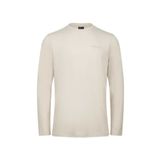 2As Vernon Erkek Uzun Kol Viloft T-Shirt Beyaz