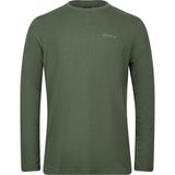 2AS Vernon Erkek Uzun Kol Viloft T-Shirt Haki - 4XL