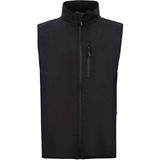 2AS Wayne Unisex Yelek Merino Yün ve Polyamide Karışımı Suya Dayanıklı Siyah - XS