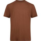 2AS Winson Viloft Kahverengi Sıfır Yaka Erkek T-Shirt