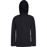 2AS Wolf Çocuk Yünlü Mont Siyah - 10 - 11 Yaş