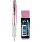2b , 120\' Li 60 mm 0,7 Uç ve Serve Deep 0,7 Uçlu Kalem Seti (Metallik Rose) - Metalik Rose - versatil - 0,7 mm