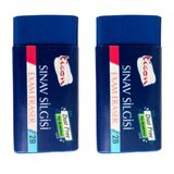 2B Sınav Silgisi 2 Adet Xxx Dust Free Ticon Toz Bırakmaz