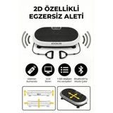 2D Titreşimli Egzersiz Aleti, Bluetooth Hoparlörlü Kondisyon Cihazı, 200W Tek Motorlu, 120 Hız Seviyeli, Uzaktan Kumandalı, Ev Tipi Fitness Ve Spor Aleti