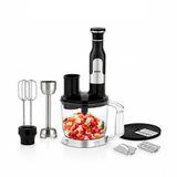 2HIZ AYAR - PASLANMAZ ÇELİK BIÇAK EL MULTİ BLENDER SETİ 2 LT HAZNELİ SHB-7534 (4604)