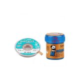 2in1 Arada 138C Krem Lehim Sıvı Lehim Solder Paste 42GR Lehim Emme Temizleme Teli 3,5mm CP-3515
