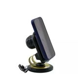 2In1 Bt Speaker Hoparlör = 5W Şarjli - Masa Üstü Telefon Tutacak = 360° Dönen Stand - Oynar Metal Ayak (5047)