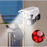 2İn1 Kamera Görünümü 2 Güneş Enerjili Solar Bahçe Aydınlatmas 3 Mod Kumandalı Sensörlü Lamba 77Led