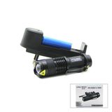 2IN1 KÜÇÜK ZOOMLU EL FENERİ COB LED METAL KASA 9CM (4604)