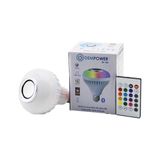 2IN1-KUMANDALI RGB LED AMPUL - BLUETOOTH HOPARLÖR MÜZİK ÇALAR LED-7W - HOPARLÖR-3W (5264)