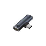 2in1 Type C To 3.5 mm Kulaklık ve Type C 100W Hızlı Şarj Dönüştürücü Otgcx - Çok Renkli