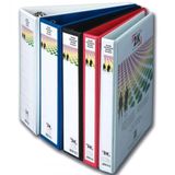 2K 05-4DK Kırmızı Cepli 4 Halkalı 50 mm Sunum Klasörü